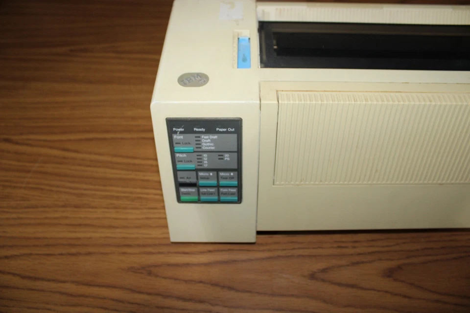 IBM PPS II 2381 2381-001 Dot Matrix Parallel Printer untested as/is - Image 3 of 4