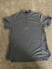 McDonalds Apparel Collection Mens Shirt Large Quarter Zip Employee Uniform Work