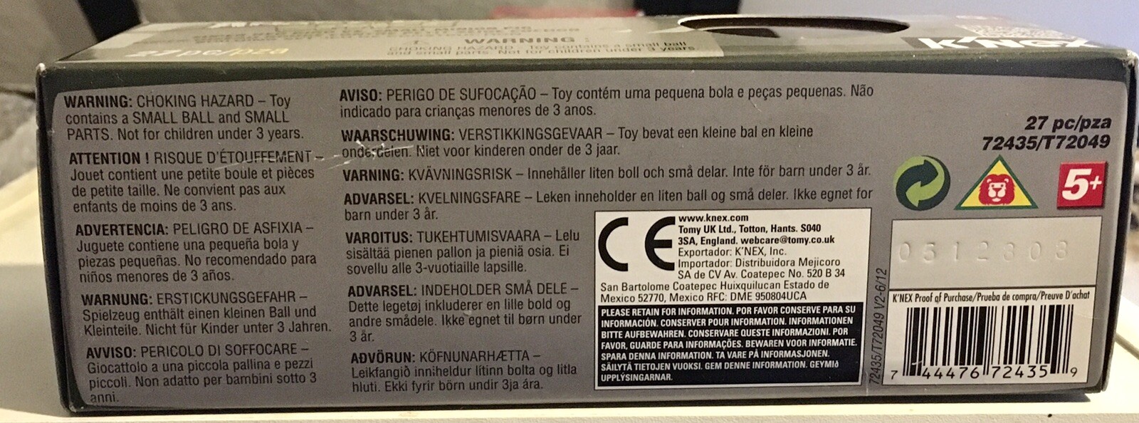 Knex: ANGRY BIRDS SPACE: Super Red Bird V Small Minion Pig (72435/T72049) - Picture 3 of 8