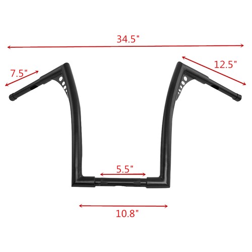 Manillar de 10/12/14/16/18" para Yamaha V-Star 950/1300 DS - Imagen 14 de 21
