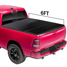 Hard Tri-Fold Truck Bed Tonneau Cover 2016- 2025 For Toyota Tacoma 6FT Bed
