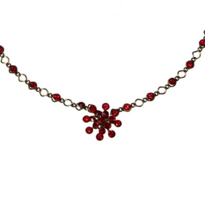 Konplott Halskette Collier Magic Fireball rot siam