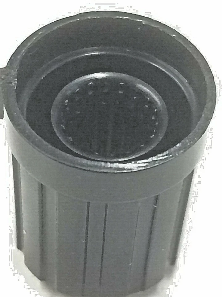 Perno puntero giratorio (para eje ranurado de 6 mm) con tapa de color gris Foto 2 de 2