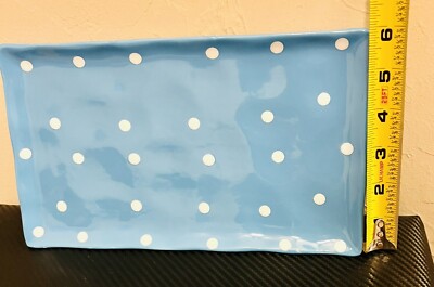 1 Maxwell & Williams Sprinkle Rectangle 10'' x 6'' tray/plate Blue