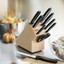 thumbnail 2 - NEW VICTORINOX 9PC KITCHEN CUTLERY KNIFE BLOCK SET 9 PIECE 5.1193.9
