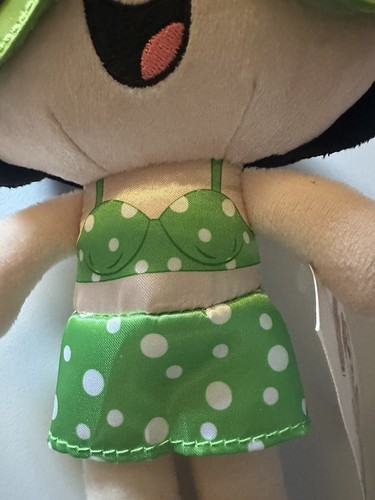 The Powerpuff Girls Buttercup Pool Party Skirt and Sunglasses Plush Doll 9” - Picture 3 of 10