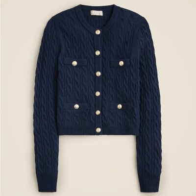 J Crew Cashmere Cardigan Sweaters Womens J Crew Ladies Cashmere