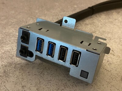 Dell Precision Tower 3620 Front Input Output Audio USB Panel TJRVJ Quick Ship