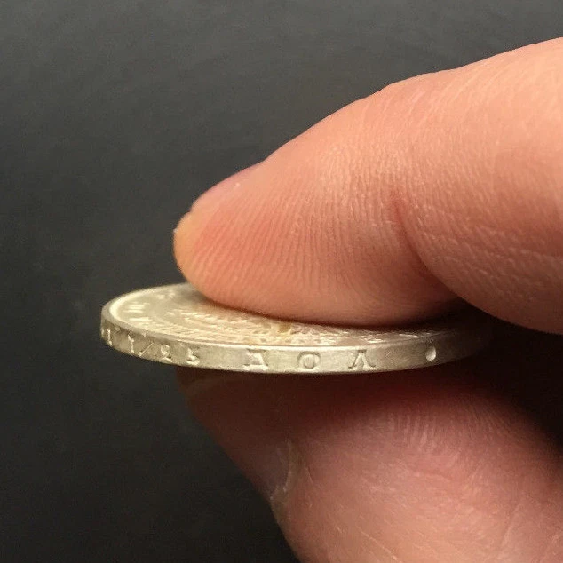 1852 - 50 Kopeks (Poltina) Old Russian SILVER Imperial Coin - Original - Image 3 of 3