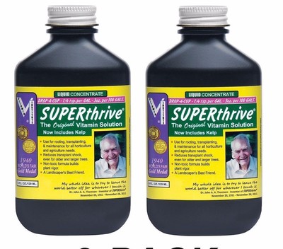 Superthrive 4 oz. 2-PACK B Vitamins Plant Food Hormones Super Thrive Hydroponic