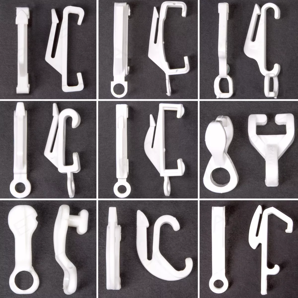 Glider curtain hooks discount