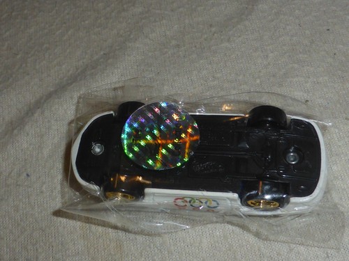 HOTWHEELS LARRY WOOD COLLECTION USA CONVERTIBLE CAMARO CAR 1995 1996 OLYMPICS - Picture 4 of 5