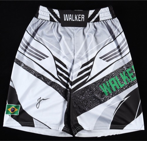 Johnny Walker Authentic Hand Signed Shorts Autograph UFC Brazil