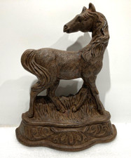 Cast Iron Horse Door Stop