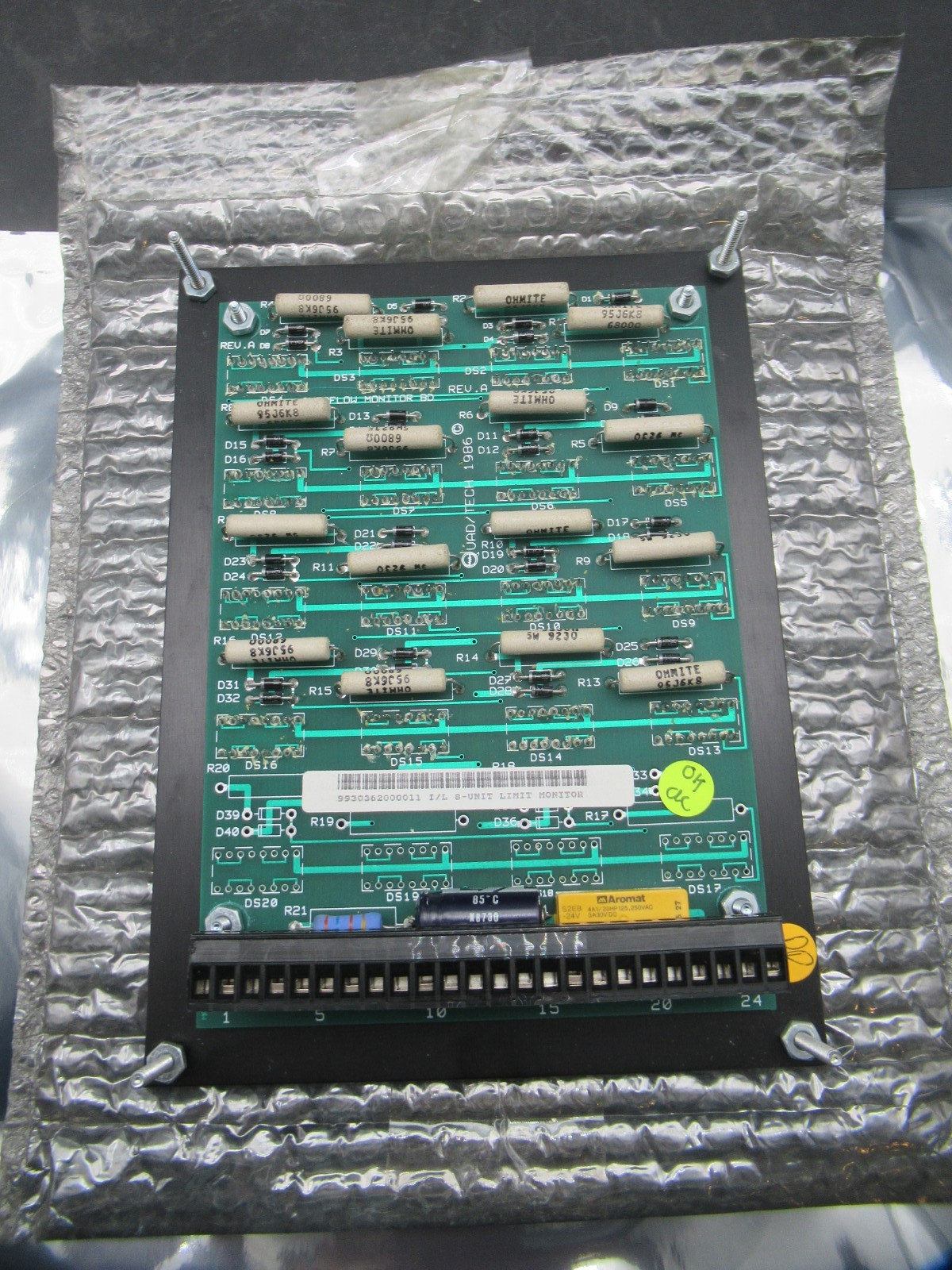 Quad Tech 8-Unit Autoflow Limit Monitor *New* (Expedited Shipping)