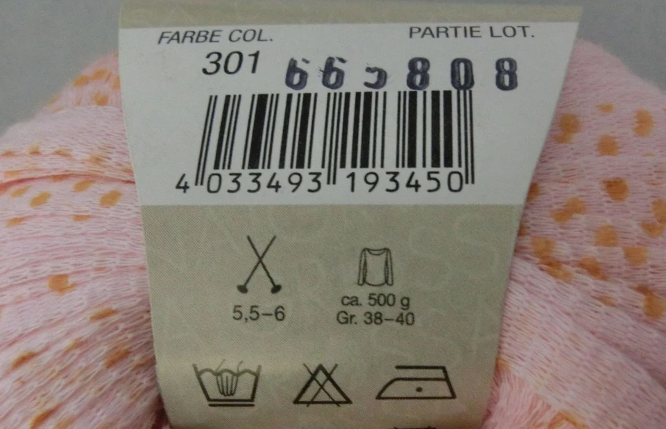 (119 €/ kg): 50 Gramm WE save the children Lana Grossa, Farbe 301 #1121 - Bild 3 von 4