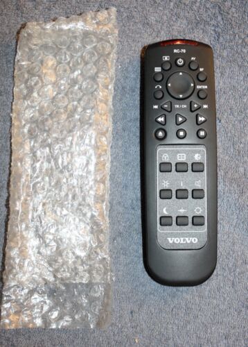 Volvo XC90 S80 original Fernbedienung RC-70 DVD Monitor remote control NOS - Afbeelding 1 van 2
