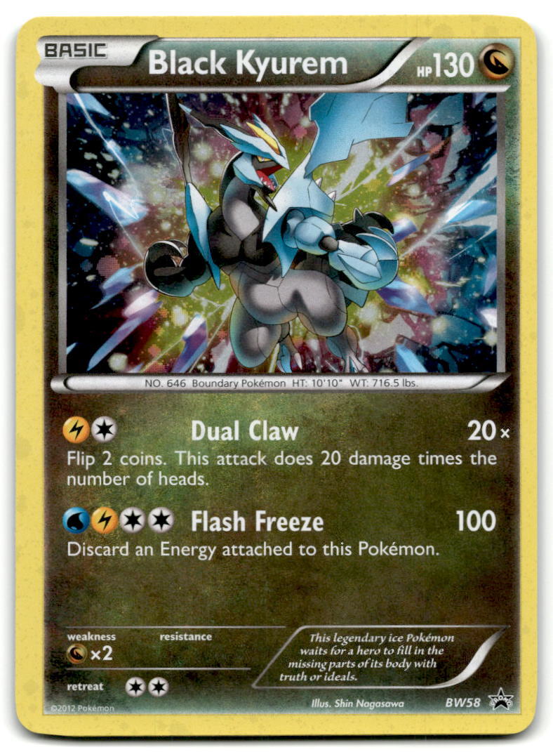 Black Kyurem BW58 Black & White for sale | eBay