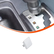 Silver Shifter Lock Cover Shift 33554-35090 Part For Toyota FJ Cruiser 2007-2015