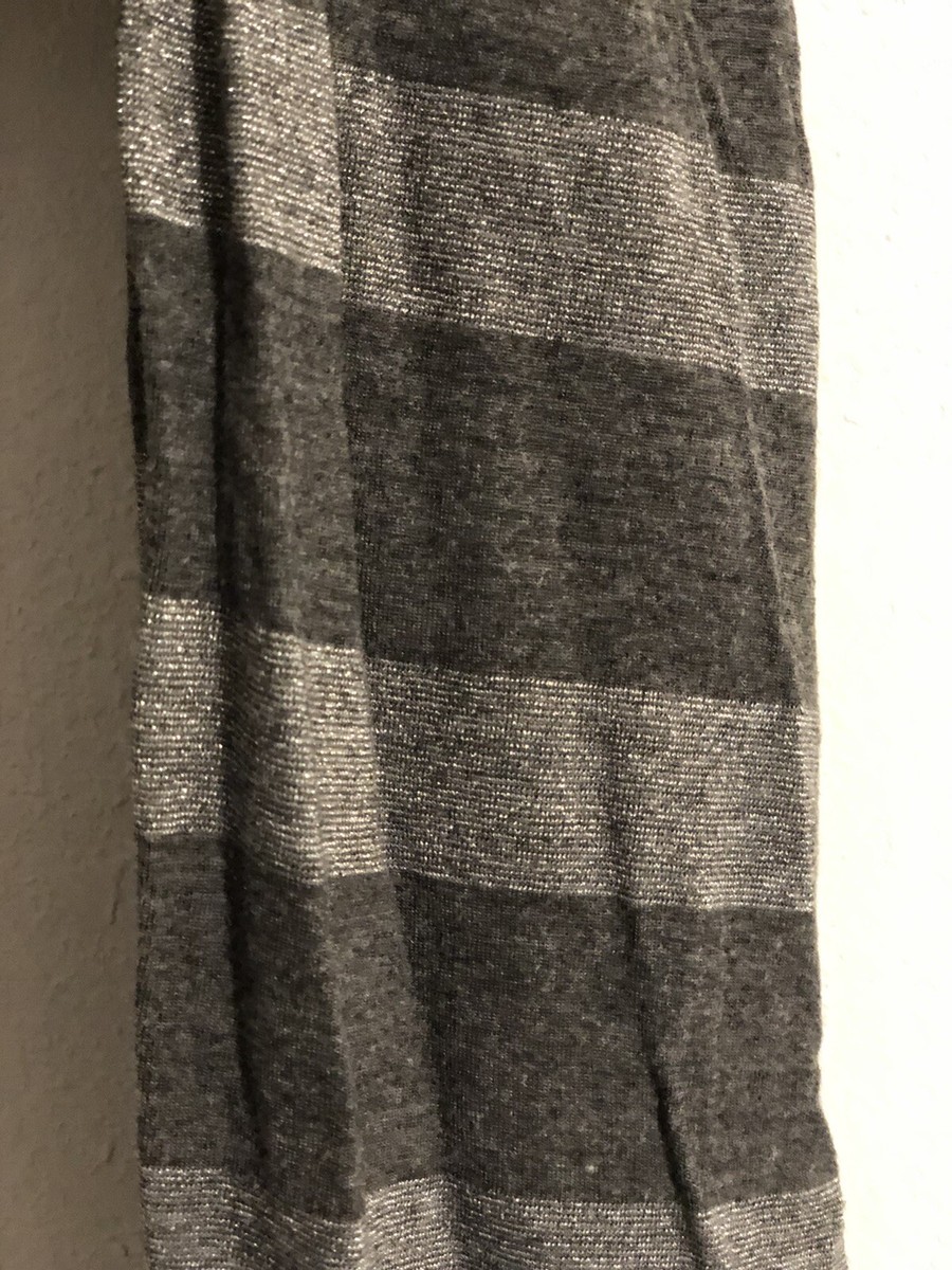 ◇GROVE◇ STRIPE GRVR SHAWL MUFFLER GREY GROVE】STRIPE GRVR SHAWL MUFFLER マフラー・ストール