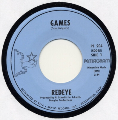 Redeye  - Games / Collections Of Yesterday And Now (7'', Single)
