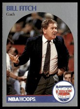 1990-91 Hoops Bill Fitch New Jersey Nets #321