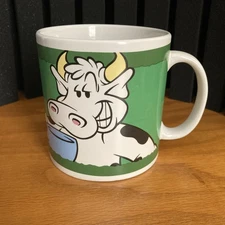 90’s The Yak Pack COW Mug "Got Milk" Spoof Vtg 1999 Large Coffee Cup Funny Jumbo