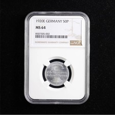 1920 E GERMANY 50P NGC MS 64