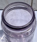 UV Reactive Antique Economy Quart Sized Jar. Glow/ Blacklight  — photo 4