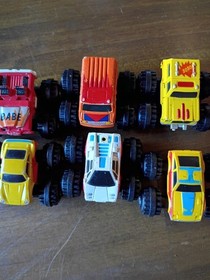 1988 set of 6 Funrise micro machines