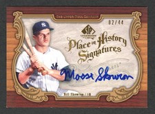 2006 UD Place in History Signatures  Moose Skowron Auto 02/44 World Series Hero