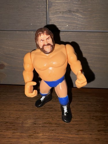 HASBRO WWF HACKSAW JIM DUGGAN WRESTLING ACTION FIG...