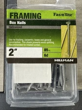 Hillman Box Nails, 2-In.,  85 Piece 461691
