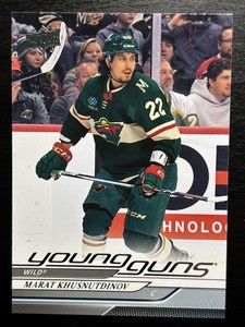 2024-25 24/25 Upper Deck YOUNG GUNS #243 Marat Khusnutdinov Minnesota Wild