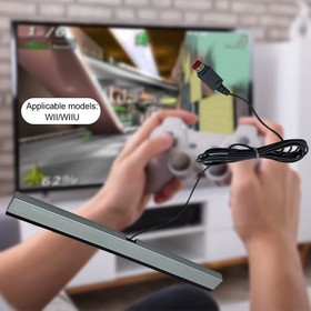 Wired Remote Motion Sensor Bar IR Infrared Ray Inductor for Nintendo Wii / Wii U