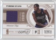 2010-11 Playoff National Treasures Century Materials 78/99 Tyreke Evans #87 6ix