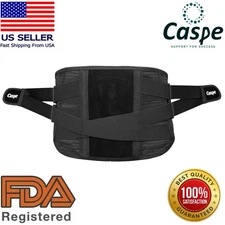 Adjustable Lumbar Support Lower Waist Back Belt Brace Pain Relief For Men Women