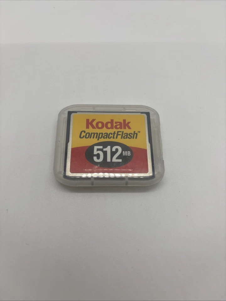512MB KODAK COMPACT FLASH CF COMPACTFLASH MEMORY CARD - Image 3 of 4