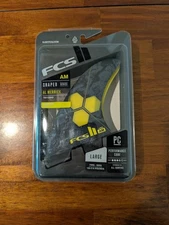 FCS II Al Merrick Tri-Quad Surf Fins - Large - 5 Fins