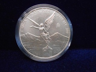 Mexiko 1 Unze 999 Silber Plata Pura Libertad Siegesgöttin Prägejahr 2019