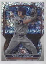 2023 Bowman Draft Chrome Sparkle Refractor Christian Knapczyk #BDC-180 k0w