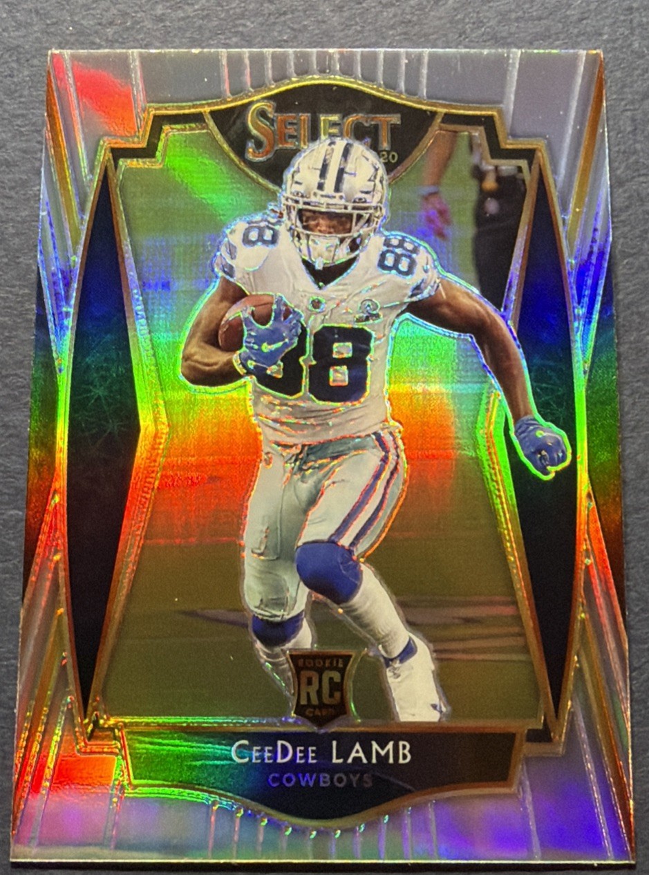 ✨✨ Rookie Card - CeeDee Lamb - Silver Prizm  ✨✨ 2020 Panini Select Premier Level