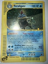 Feraligatr 012/165 Expedition Base Set Holo Swirl HP on eBay