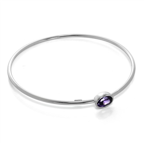 Bracelet Jonc Enfant En Argent 925/1000 - Neuf Avec étiquettes - Taille Enfant
