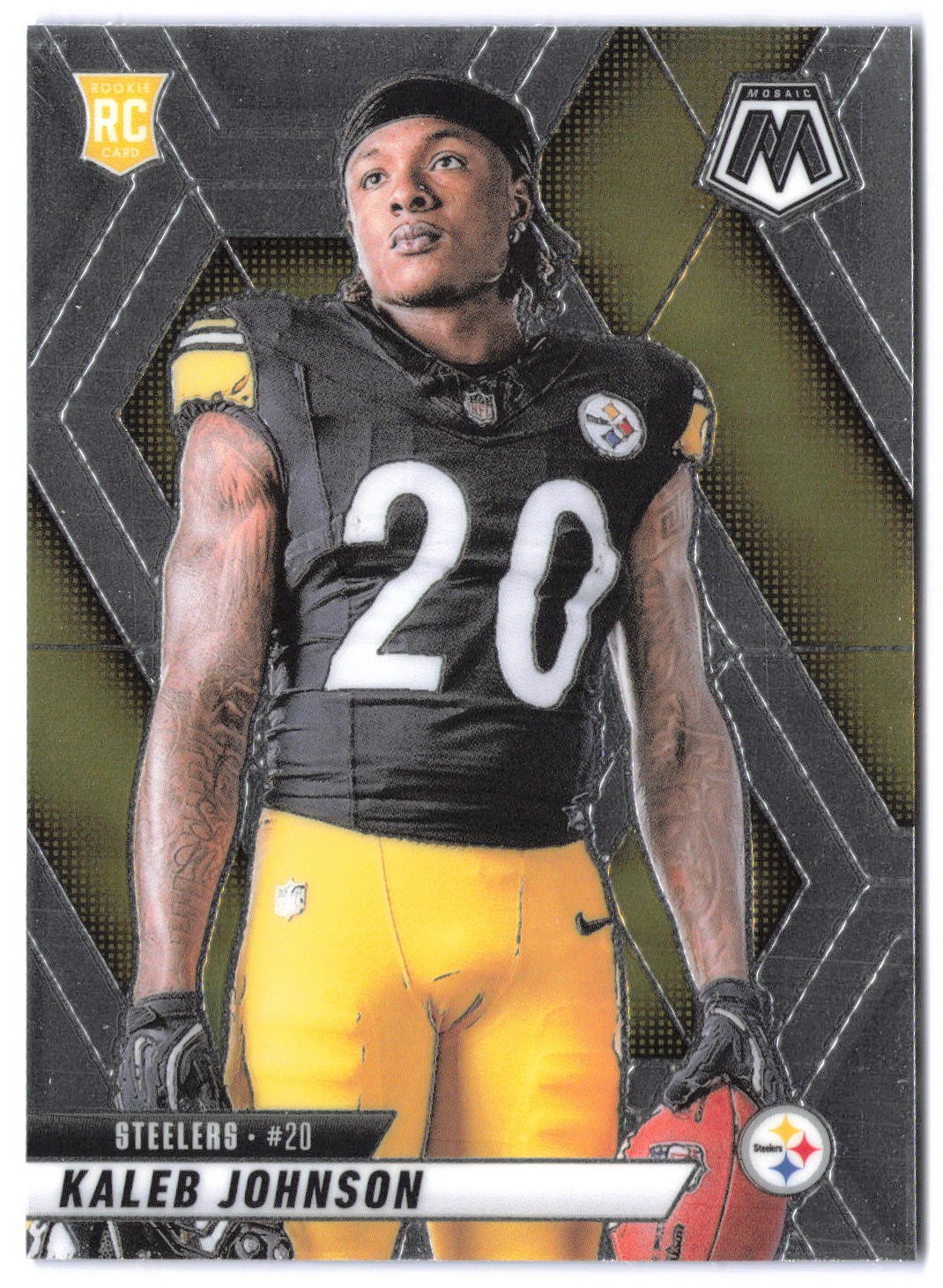 2025 Panini Mosaic #289 Kaleb Johnson