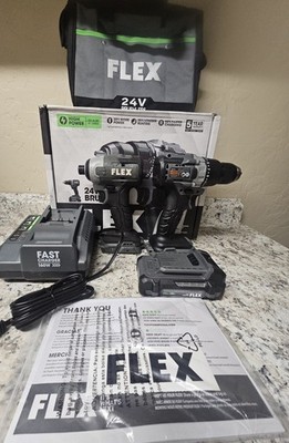 FLEX Impact and Hammer Drill Set
