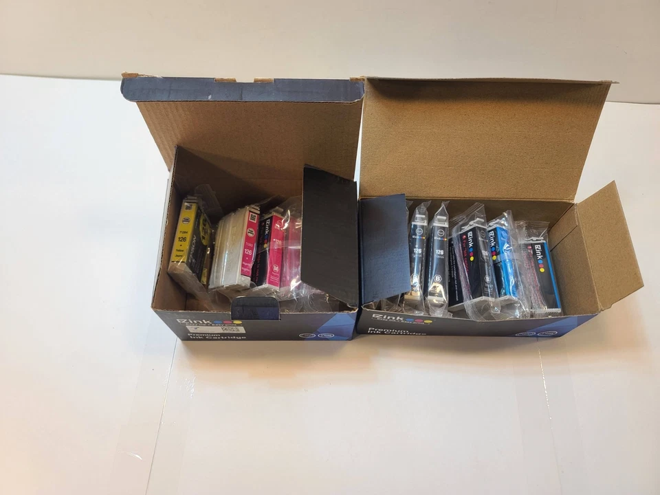 EZ Ink 126 Compatible Ink Cartridges – Multi-Color, New in Box, Value Lot - Image 2 of 4
