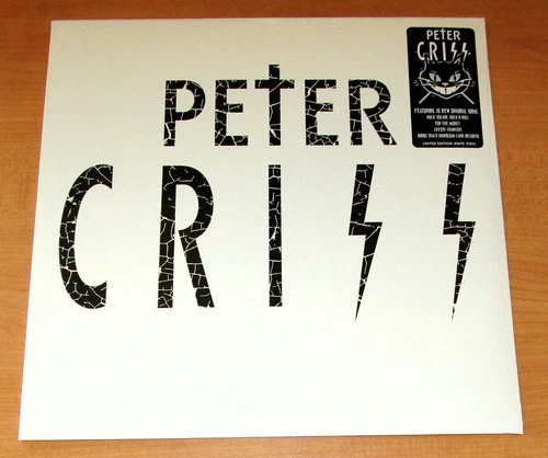 PETER CRISS - SELF TITLED - LIMITED WHITE COLORED VINYL LP - NEW - KISS - 2025