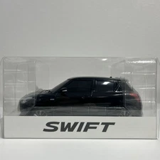 for SUZUKI Dealer Special 1/18 SWIFT RS Hybrid Super Black Pearl Color Sample