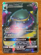 2017 Pokemon Sun & Moon Burning Shadows 138 Full Art/Alolan Muk GX